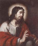 Jacques de letin Christ the redeemer Spain oil painting artist
